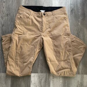 Orvis Men's Fleece Lined Khaki/Tan Chino Pants